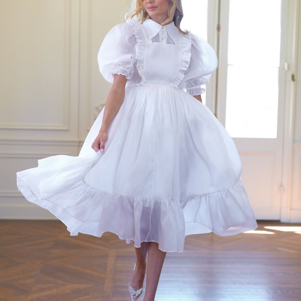 Selkie French Storybook Dress Ivory